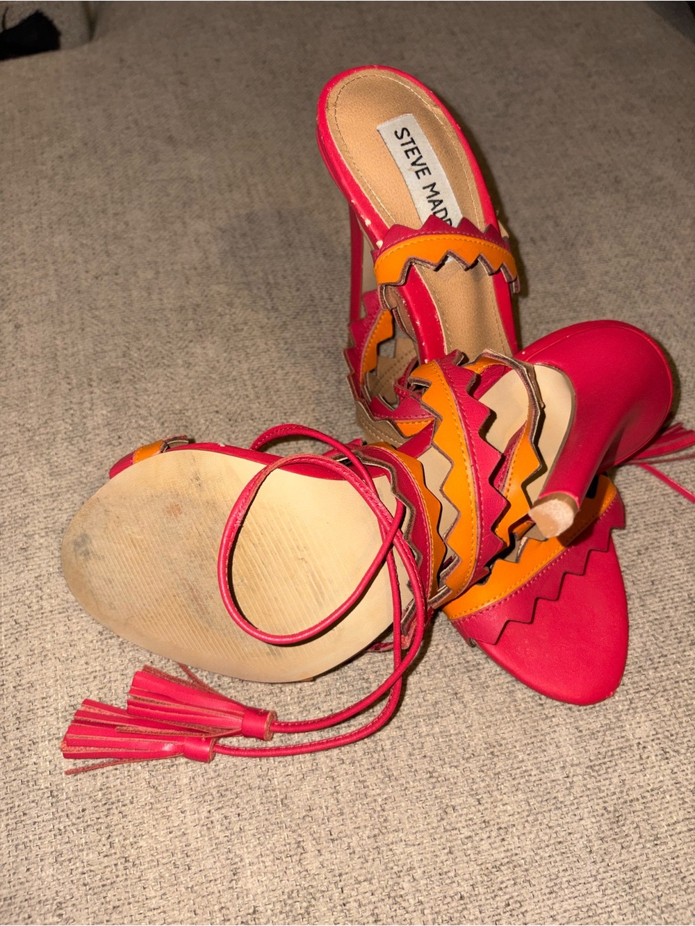 Steve Madden Purcee Heeled Sandals - Picture 4 of 4